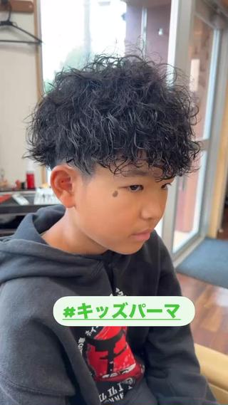 ショート パーマ メンズ メンズサロンOMURA所属・メンズサロン OMURAのヘアスタイル