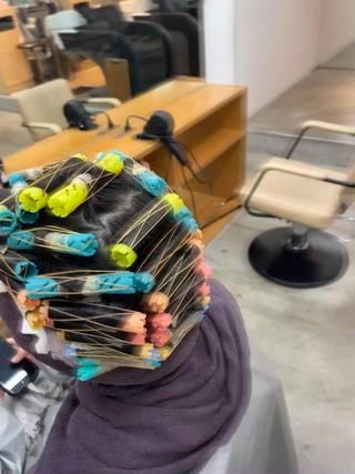 カラー パーマ メンズ メンズカット パーマ[佐橋]のヘアスタイル