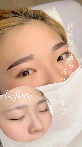 人気️ ̖́- 𝟐𝐃 𝐁𝐫𝐨𝐰
ふんわりパウダーメイクをしたような仕上がりになります!
┈┈┈┈┈┈┈┈┈┈
𝟐𝐃 𝐁𝐫𝐨𝐰がオススメな人
┈┈┈┈┈┈┈┈┈┈
・パウダーメイク後の仕上がりが欲しい人
・メイクの時短をしたい
・明るいカラー希望
・パウダーメイク後の仕上がりが欲しい人
◎どんな肌質でも定着しやすいので、とにかく持ちが長いデザインがいい!という方には2Dがオススメです!