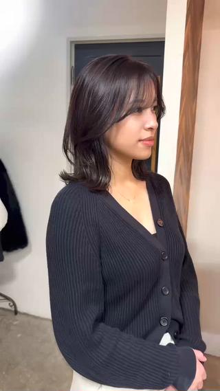 ミディアム カラー takada kohのヘアスタイル