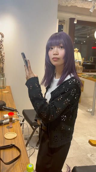 ミディアム カラー 【代表】 辻龍樹のヘアスタイル