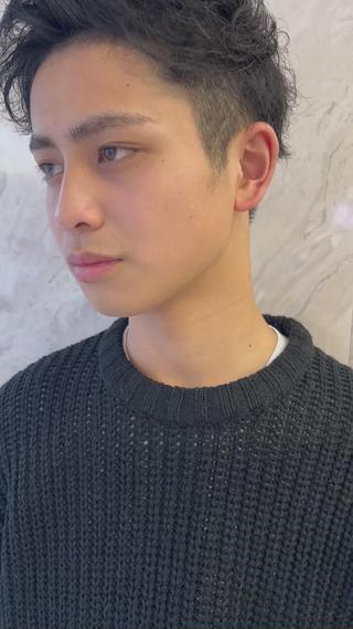 パーマ メンズ 【代表】 辻龍樹のヘアスタイル