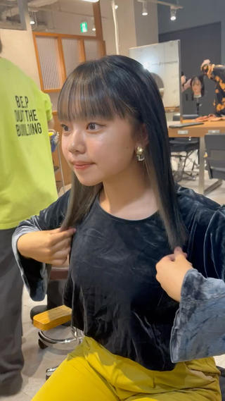 ミディアム カラー 【代表】 辻龍樹のヘアスタイル