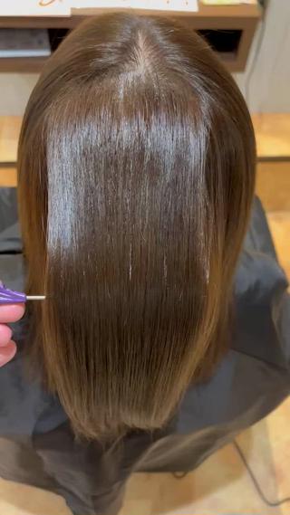 #ブリーチなしダブルカラー
#艶髪 