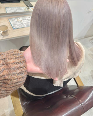 ハイトーンでもこんなにサラツヤのクオリティー 