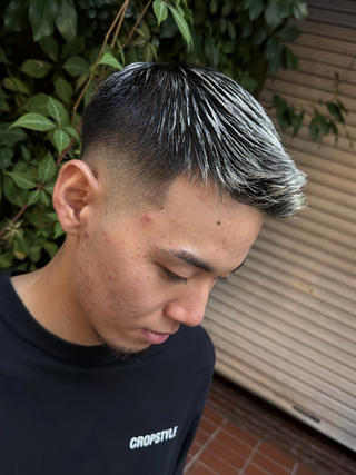 【スキンフェード×ブリーチ】 