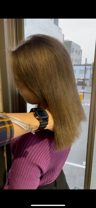 ミディアム カラー 🦖JIN HAIR DESIGN🦖のヘアスタイル