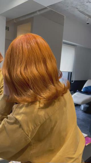 ミディアム カラー 🦖JIN HAIR DESIGN🦖のヘアスタイル