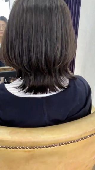 ミディアム 中区/legare 🔷山村/髪質改善のヘアスタイル