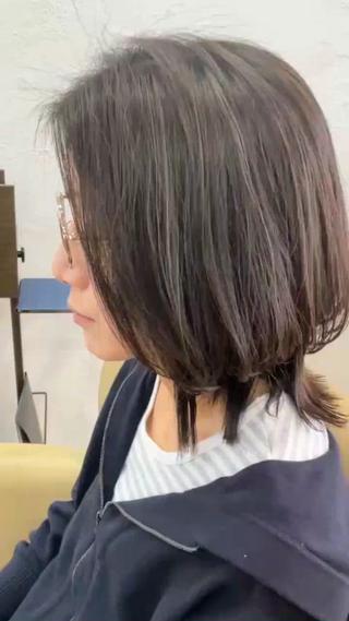ミディアム 中区/legare 🔷山村/髪質改善のヘアスタイル
