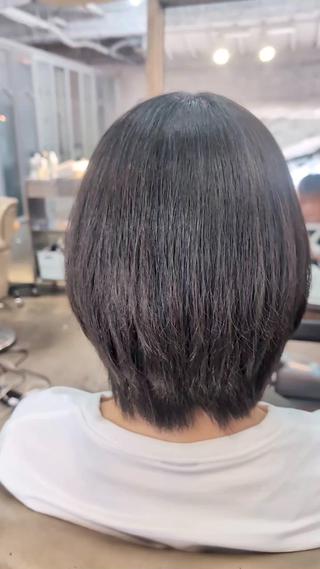 ミディアム 中区/legare 🔷山村/髪質改善のヘアスタイル