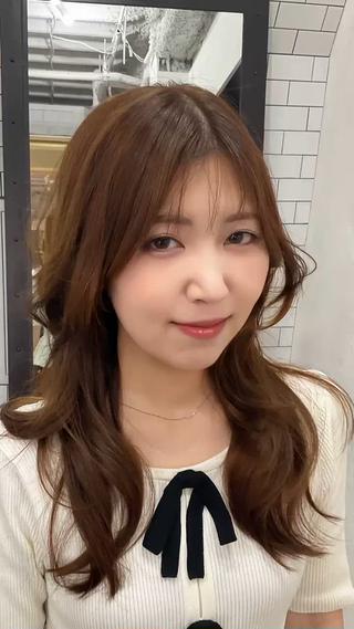 ブリーチなしのキャラメルブラウン 