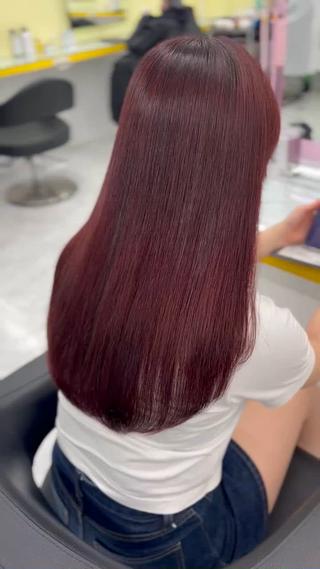 ロング カラー 韓国レイヤーカット /REIのヘアスタイル