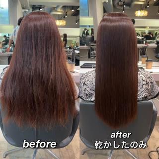 ロング CURE nex the salon表参道所属・【縮毛矯正プロ講師】 島野 伊央汰のヘアスタイル
