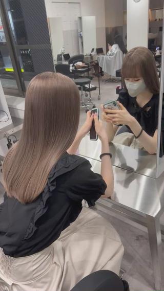 ロング 🫧髪質改善 講師🫧🍎幹細胞のヘアスタイル