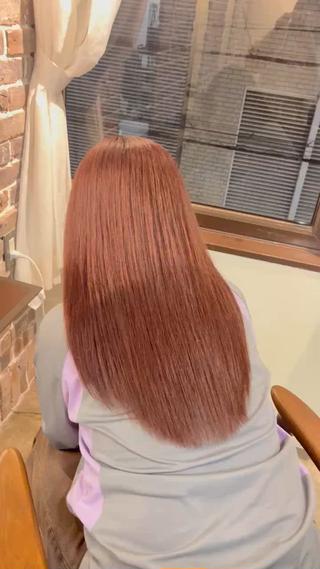 ロング メンズパーマ/縮毛 矯正/徳田真緒のヘアスタイル