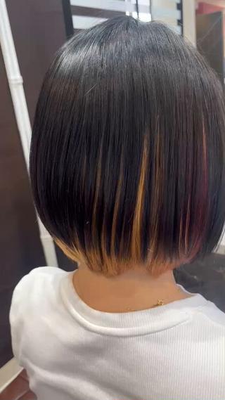 ショート メンズパーマ/縮毛 矯正/徳田真緒のヘアスタイル