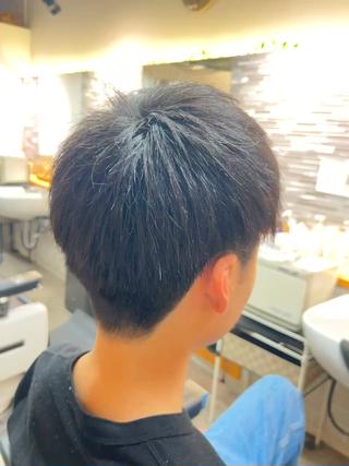 ミディアム パーマ メンズ FRISEUR/山本 美芽のヘアスタイル