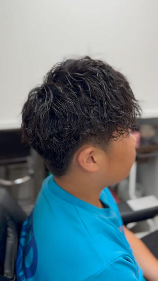 ミディアム パーマ メンズ FRISEUR/山本 美芽のヘアスタイル