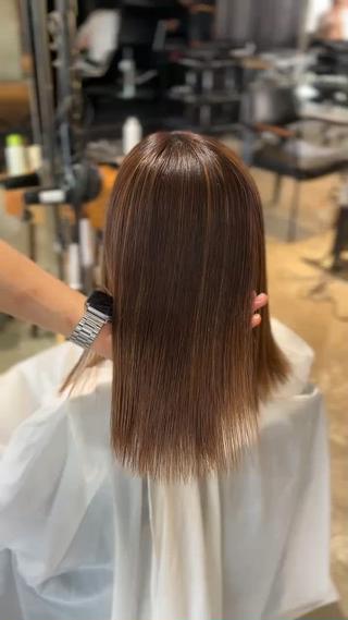 ミディアム ヘアアレンジ 🫧艶髪矯正 髪質改善🫧 大介のヘアスタイル