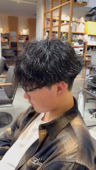 ショート パーマ メンズ men's quru.所属・🔥KOSEI🔥 メンズパーマ特化のヘアスタイル