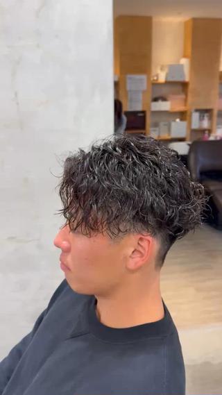 ショート パーマ メンズ men's quru.所属・🔥KOSEI🔥 メンズパーマ特化のヘアスタイル