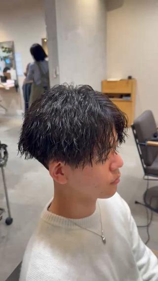 ショート パーマ メンズ men's quru.所属・🔥KOSEI🔥 メンズパーマ特化のヘアスタイル