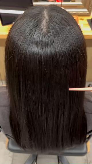 ロング レイヤー/縮毛矯正 /新宿/佐藤巧己✨のヘアスタイル