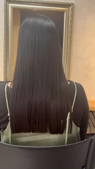 ロング レイヤー/縮毛矯正 /新宿/佐藤巧己✨のヘアスタイル