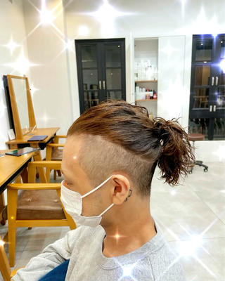 ミディアム カラー パーマ ヘアアレンジ メンズ ☆1109☆所属・メンズ大歓迎‼︎ ✨seigo✨のヘアスタイル