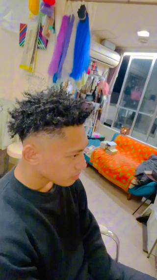 ショート パーマ メンズ ☆1109☆所属・メンズ大歓迎‼︎ ✨seigo✨のヘアスタイル