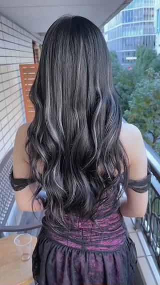 ロング カラー エクステリピート率 No.1 菊池　悠介のヘアスタイル