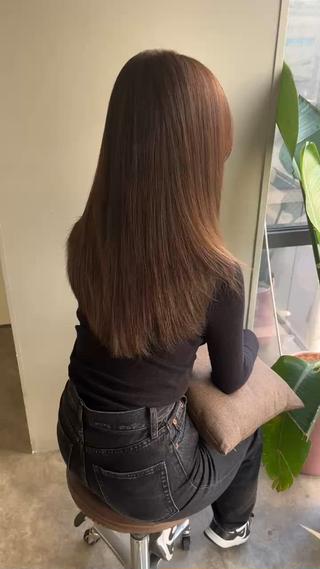ブリーチなしのベージュカラー 