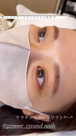 マツエク・マツパ gemme NAIL&EYELASH所属・gemme 𓂃 yuiのネイルデザイン