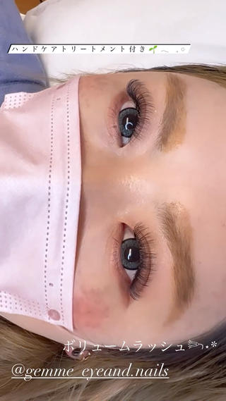 マツエク・マツパ gemme NAIL&EYELASH所属・gemme 𓂃 yuiのネイルデザイン