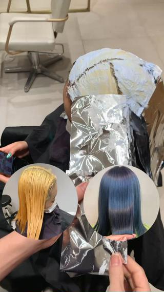 イルミナカラー 髪質改善 学割U24 インナーカラー   ダブルカラー　　レイヤー　ウルフ　ひし形　ケアブリーチ グラデーション 　透明感カラー ミルクティーカラー グレージュ 外ハネボブ アッシュブラウン 