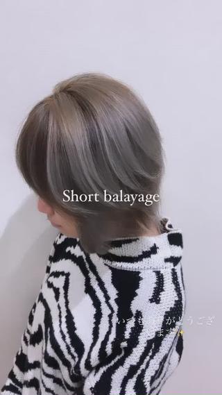 ミディアム _WHITE難波店[アンダーバーホワイト]所属・艶カラー/髪質改善 /韓国風/中村嘉秀のヘアスタイル