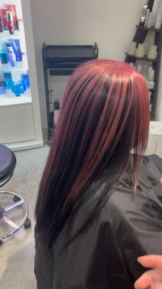 カラー 🐺YuTo🐺カラ ーリスト/Aujuaのヘアスタイル