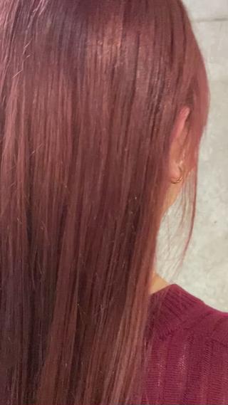 1ブリーチでピンクカラー
デザインカラー/インナーカラー/ハイライト/ブリーチ/外国人風/韓国/髪質改善/代官山/渋谷/恵比寿/バレイヤージュ/ヘアセット