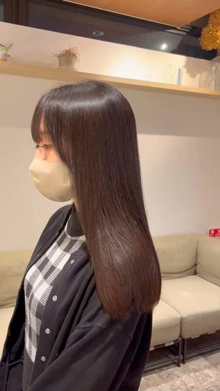 セミロング 髪質改善 HALO hair salon【ヘイロー】所属・暖色カラー🟥ショウ ✖️ウルフ&レイヤーのヘアスタイル