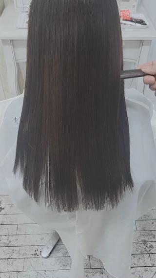 改善改善ネオメテオストレートです
艶サラになります 