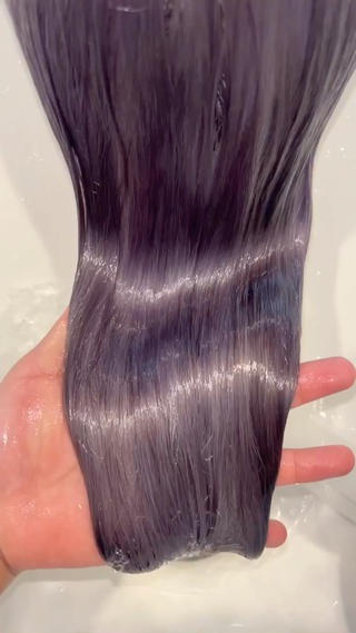 ブリーチ2回からラベンダーシルバー 