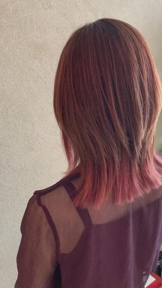 ＃ピンクグラデーション
＃ミラクルブリーチ 