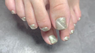 フットのマグネットネイル 