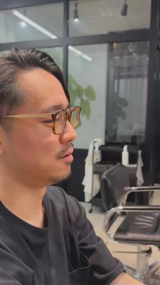 ショート メンズ there所属・there_ Issaのヘアスタイル