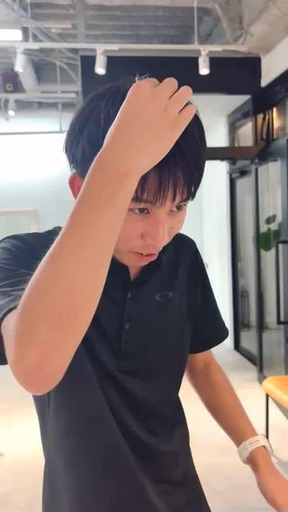 ショート メンズ there所属・there_ Issaのヘアスタイル