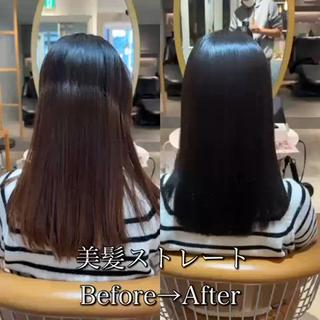 美髪縮毛矯正は癖やうねり、広がりを抑えて乾かすだけで
まとまる艶髪にします。
ダメージを治す施術では
ありません。
ダメージはトリートメントがおすすめ！ 