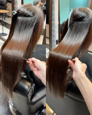 ロング LuanaTOKYO 都築佑汰のヘアスタイル