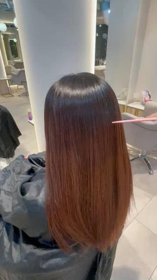 ロング 髪質改善/カットモデ ル募集✨️根本 彩永のヘアスタイル