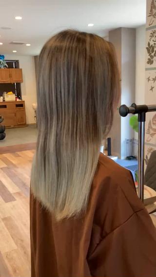 グラデーションカラー+ハイライトハーフ 